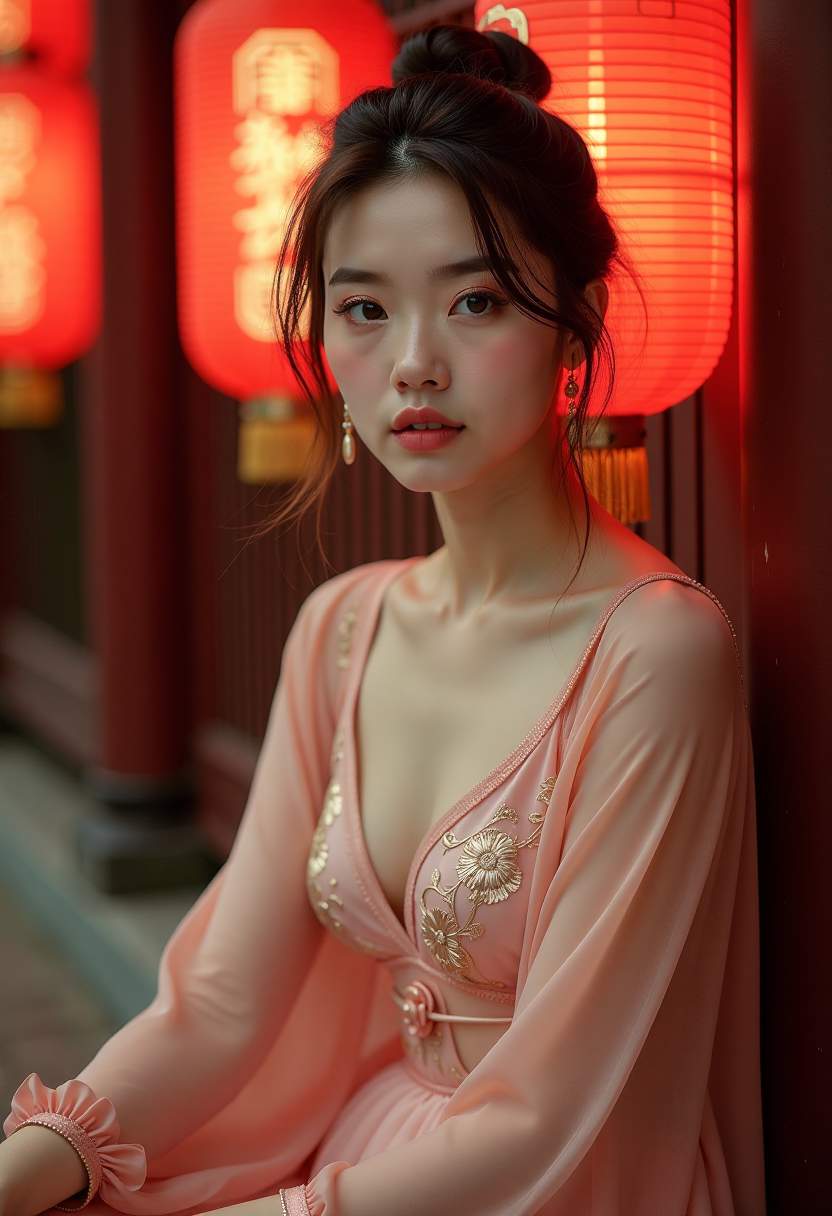 天降女子！